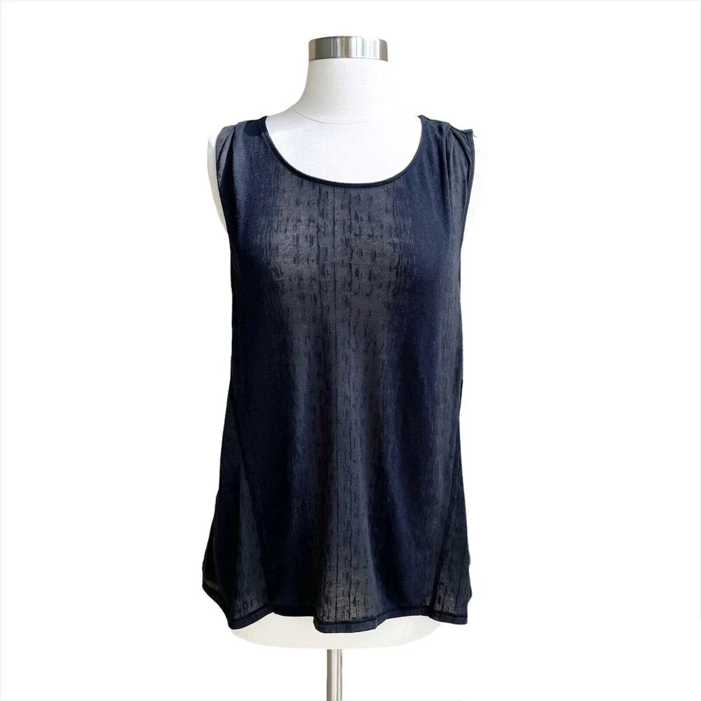 Lululemon Top Women's 4 Salutation To Savasana Tank Burnout Yoga Lightweight